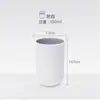 Vaso para Enjuague Bucal Casual, Vaso para Cepillado de Dientes en Casa, Cubo para Dientes, Vaso para Cepillo de Dientes Creativo Lindo, Vaso Portátil para Cepillo de Dientes de Pareja