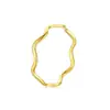 Anillo de Acero de Titanio en Forma de Corazón, Anillo Simple Estilo Coreano, Anillo de Ola de Moda, Venta al por Mayor de Joyería, Estilo para Parejas