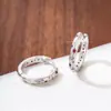 Suministro Transfronterizo Nuevos Pendientes y Aretes Retro con Micro-Pavé de Circonita Pendientes de Temperamento Personalizados de Venta Caliente Europea y Americana