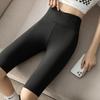 Liquidação S497 Calças Shark Crossover de Cinco Pontos na Cintura para Mulheres, Calças de Yoga Barbie com Cintura Alta e Controle da Barriga, Shorts Levanta Bumbum