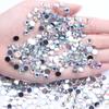 Imitación de diamante acrílico de mesa con base plana, color AB, 1,5 mm-8 mm, brillante, para decoración de uñas, pegatinas para teléfonos móviles, accesorios de diamantes