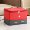 Bolsa Médica Portátil Multifuncional para Viajes Kit de Primeros Auxilios Bolsa para Medicamentos Organizador de Artículos Varios Kit Médico de Emergencia para el Hogar y el Coche