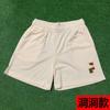 Pantalones Cortos de Marca Europeos y Americanos de Moda para Verano Fitness, Correr, Deportes, Malla de Playa Transpirable de Secado Rápido Bordados