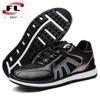 Nuevos Zapatos de Golf para Hombre Antideslizantes Resistentes al Desgaste Zapatos de Entrenamiento Spikes de Actividad Transpirables Tira Reflectante Tenis