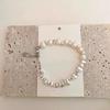 Pulseira de Pérolas Naturais Imitação Barroco Francês Atacado Retro Luxo Leve High-End Ajustável Pulseira de Contas para Mulheres