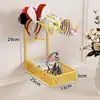 Suporte de Exibição para Pulseiras de Contas Rack de Joias Cabide de Armazenamento para Pulseiras e Colares Suporte para Colocar Relógios Brinquedos Antigos Rack de Armazenamento para Decoração de Mesa