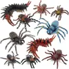 Conjunto de 10 Peças de Figuras Realistas de Aranha e Centopeia Modelos de Animais em PVC Inclui Tarântulas Escorpiões Centopeias e Mais Brinquedo Divertido Educacional para Crianças
