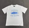 Camiseta Alcatraz Sailboat da Marca Trendy Corteiz Unissex Caimento Solto Gola Redonda Manga Curta Retrô Transfronteiriça Em Estoque
