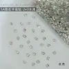 2*3 diamantes de imitación de circonita cúbica con forma de gota de agua para manicura, diamantes de imitación irregulares de fondo plano modernos y deslumbrantes, accesorios de manicura hechos a mano para embellecer y decorar