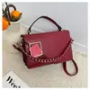 Bolso de mano de moda de nicho estilo coreano para mujer, nueva colección primavera 2026, bolso bandolera con cadena, elegante bolso pequeño cuadrado