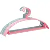 Colgador de ropa semicircular giratorio sin rastro simple para el hogar, gancho de plástico, tendedero para secar ropa, perchero para ropa de estudiante, dormitorio