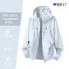 Ropa de Protección Solar Ultra Delgada de Seda de Hielo para Mujer, Protección UV para Exteriores, Corte Holgado, Adelgazante, Ligera, Transpirable, Adecuada para la Piel de los Hombres