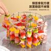 Wow Freidora de Aire Personalizada Parrilla Acero Inoxidable 304 de Grado Alimenticio Horno Doméstico Barbacoa Parrilla Vertical
