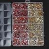 Acessórios para Unhas de Celebridade da Internet Tamanho Mini Pequeno Branco Fundo Plano Forma Especial Mistura de Diamantes Livro Vermelho Pequeno Usar Acessórios de Unha Broca de Unha
