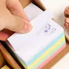 Fornecimento de fábrica bloco de notas Post-It para estudantes bloco de notas papel de nota colorido Post-It nota atacado