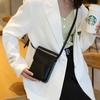 Bolso Mini Vertical Retro Versátil para Mujer 2026 Bolso Cruzado Pequeño para Viajero Bolso Cuadrado Pequeño Simple con Tapa Abatible para Mujer Transfronterizo