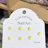 Decorações de Arte para Unhas em Resina, Frutas Realistas, Decorações Frescas para Unhas DIY, Brincos, Acessórios para Capa de Celular, Acessórios Vestíveis para Unhas