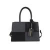 Bolsa Feminina da Moda Patchwork Texturizada 2025 Nova Transfronteiriça Retrô Casual de Ombro Transversal Pequena Quadrada