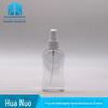 Frasco Spray de Plástico PET Transparente com Cintura Estreita 90ml para Desinfetante de Álcool Embalagem Diária para Líquidos