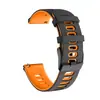 Adecuado para Huawei watch3Pro Correa de Silicona de Dos Colores Correa Deportiva de Silicona GT3 Correa de Repuesto de 20/22 MM