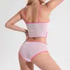 Conjunto de Ropa Interior Ultra Fina Exclusivo Transfronterizo para Niñas, Bragas de Malla Transpirable de Cintura Media, Conjunto Sexy de Traje de Baño