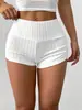 Shorts de Fitness para Mujer Estilo Europeo y Americano, de Cintura Alta, Levanta Glúteos, Ajustados, Delgados, de Tres Cuartos, Pantalones de Yoga Anti-Exposición