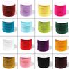 90 m/rollo color 72 hilo de jade cuerda tejida a mano cuerda para cadena de teléfono móvil tejida diy hilo de nudo chino de 0,8 mm