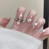 Explosiones Piezas de Uñas Portadas a Mano Sentido Avanzado Ojo de Gato Destello Diamante Rubor Piezas de Uñas Little Red Book Spice Girl Piezas de Uñas Postizas