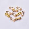 Fundo Dourado 5*15mm Oval Longo Vidro Garra Diamante Ponta Fundo Strass DIY Roupa Sapato Bolsa Decorativa Adesivo Nail Art Diamante Material