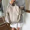 Mochila Casual Coreana para Mujer 2025 Estilo Simple Multiusos para Viajes Diarios Mochila Cruzada Bolsa Escolar para Estudiante Universitario