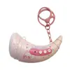 Llavero de Bocina de Grabación Lindo Creativo Divertido Alivio del Estrés Colgante de Bocina Accesorio para Bolso Regalo de Máquina de Garra Venta al por Mayor