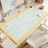 Mouse Pad Térmico Estilo Creme, Aquecedor de Mesa Extra Grande para Meninas, Aquecedor de Mão para Mesa de Computador de Escritório de Aparência Sofisticada