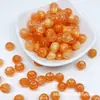 Venta al por mayor 11*8 mm Resina Dorada Manzana Imitación Cristal Cuentas Sueltas Material para Cadena de Bolsos de Teléfono Móvil Hecha a Mano con Cuentas