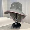 Sombrero de Pescador Impermeable de Secado Rápido para Hombre, Sombrero de Verano para Senderismo y Montañismo al Aire Libre, Ala Ancha, Protección Solar Anti-UV