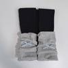 Leggings de Algodão para Meninas Nova Coleção Primavera/Outono 2025, Meias em Camadas, Calças Nove Pontos Patchwork para Roupa Externa, Atacado