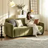 2026 Novo Sofá Apartamento Pequeno Sofá de Tecido Sala de Estar de Casa Sofá-Cama Preguiçoso Quarto de Aluguel Luxo Leve Celebridade da Internet