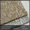 Tecido jacquard Fire Tree flor de prata seda dourada em relevo tecido para vestido de primavera e outono saia de armação bolsa bolsa tecido decorativo