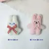 Muñeca de Conejo Linda de Cuerpo Entero Accesorios para el Cabello Broche Accesorios DIY Zapatos y Calcetines de Conejo de Peluche Ropa Accesorios de Muñeca de Dibujos Animados
