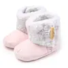 Bebé Invierno Nieve bebé Botas de Algodón bebé zapatos Botas 0082