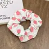 Scrunchie Floral Dulce Rosa Suave de Verano Romántico Estilo Mori Belleza de Hada Sentido de Alta Gama Goma para el Cabello Accesorios para el Cabello