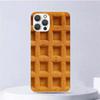 Funda para teléfono iPhone 15 y Hamburguesa Delicable, Papas Fritas, Chocolate, Pizza, Waffle, Huevo, Bloque de Hielo