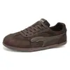 Zapatillas de entrenamiento alemanas retro de bloques de color para hombre, nuevos estilos primavera/otoño, modernas y antideslizantes, adecuadas para uso casual, desplazamientos diarios y deportes