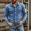 2026 Em Estoque Camisas Masculinas Amazon Mais Vendidas Cardigans Masculinos Primavera e Outono Wish Versão Europeia Tamanho Plus Aliexpress Camisas