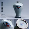 Jarrón de Cerámica Adornos de Escritorio, Floreros Retro, Arreglos Florales Grandes Zen, Accesorios para el Hogar, Arreglos Florales Zen, Estilo Chino Mini