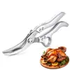 Tijeras Fuertes de Acero Inoxidable para Huesos de Pollo Tijeras de Cocina Multifuncionales para Matar Peces y Tijeras Descamadoras para Pollo, Pato y Ganso Tijeras de Cocina