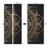 Adesivos Criativos 3D para Portas Adesivos de Parede Estéreo Clássicos Chineses e Europeus Venda Direta da Fábrica Impermeável e à Prova de Umidade Adesivos Personalizados para Portas Atacado Transfronteiriço