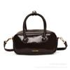 Bolso de Textura de Alta Gama de Nicho para Mujer 2026 Nuevo Otoño e Invierno Bolso Cruzado Casual Retro Bolso de Mano Pequeño para Mujer