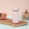 Taza Mini Espacial Color Macarrón Simple Acero Inoxidable 304 Aislada al Vacío Taza Portátil de Bolsillo para Estudiantes al Aire Libre