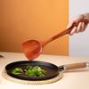 Conjunto de Espátulas de Madeira para Casa Espátula de Cabo Longo Especial para Frigideira Antiaderente Espátula de Cozinha Colher de Sopa Grande Espátula de Arroz Venda por Atacado Cozinha