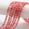 Novo Modelo 8/10 # Contas Redondas de Cristal de Gelo Contas de Vidro Estouradas Contas Soltas Pulseira DIY Colar de Contas Corrente de Celular Atacado